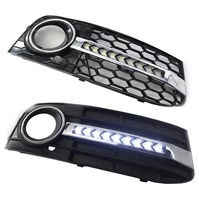 LED Driving Fog Light Streamer Daytime Running Light Yellow Light Turn Light Grille Kit For Audi A4B8 2009-2011 Car Accessories
LED Driving Fog Light Streamer Daytime Running Light Yellow Light Turn Light Grille Kit For Audi A4B8 2009-2011 Car Accessories