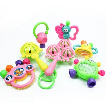 7pcs Baby Cute Hand Jingle Bells Puzzle Shaking Rattle Toys for Kids as Gifts
7pcs Baby Cute Hand Jingle Bells Puzzle Shaking Rattle Toys for Kids as Gifts