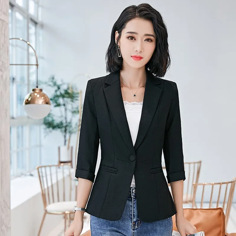 Fashion Women Summer Autumn Women's Single Button Cotton Linen Blazers Lady Office Coat Female Outerwear Plus Size 4XL
Fashion Women Summer Autumn Women's Single Button Cotton Linen Blazers Lady Office Coat Female Outerwear Plus Size 4XL