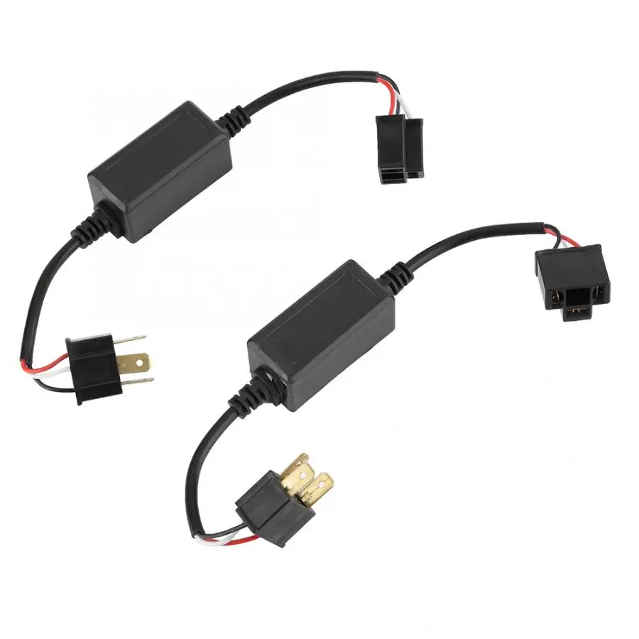 2pcs LED Decoder Load Resistor Car Lights Indicator Anti-Flicker Flash Error Canceler for H4 LED light car light accessory
2pcs LED Decoder Load Resistor Car Lights Indicator Anti-Flicker Flash Error Canceler for H4 LED light car light accessory
