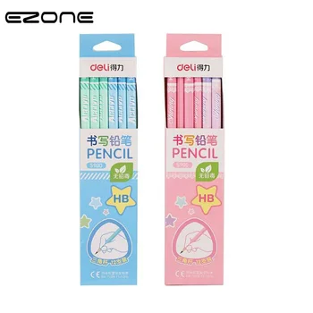 EZONE 12PCS Cartoon Students Pencils Non-toxic HB Ordinary Pencil Blue Pink Wooden Handle Pencils School Stationery Supply
EZONE 12PCS Cartoon Students Pencils Non-toxic HB Ordinary Pencil Blue Pink Wooden Handle Pencils School Stationery Supply