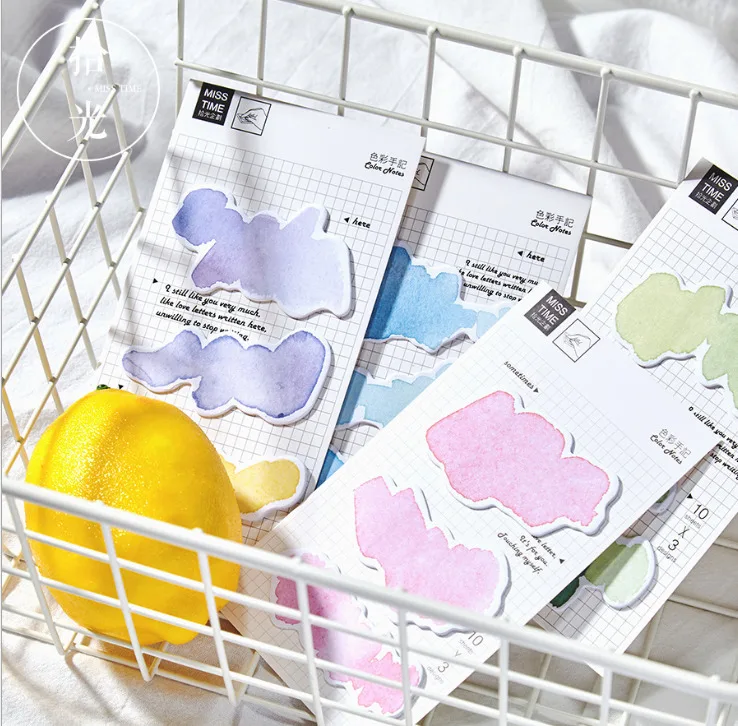30 PCS Office Decoration Writing Notepads Creative Self-adhesive Memo Pad Sticky Notes Cute Stationery Stickers Planner 02094
30 PCS Office Decoration Writing Notepads Creative Self-adhesive Memo Pad Sticky Notes Cute Stationery Stickers Planner 02094