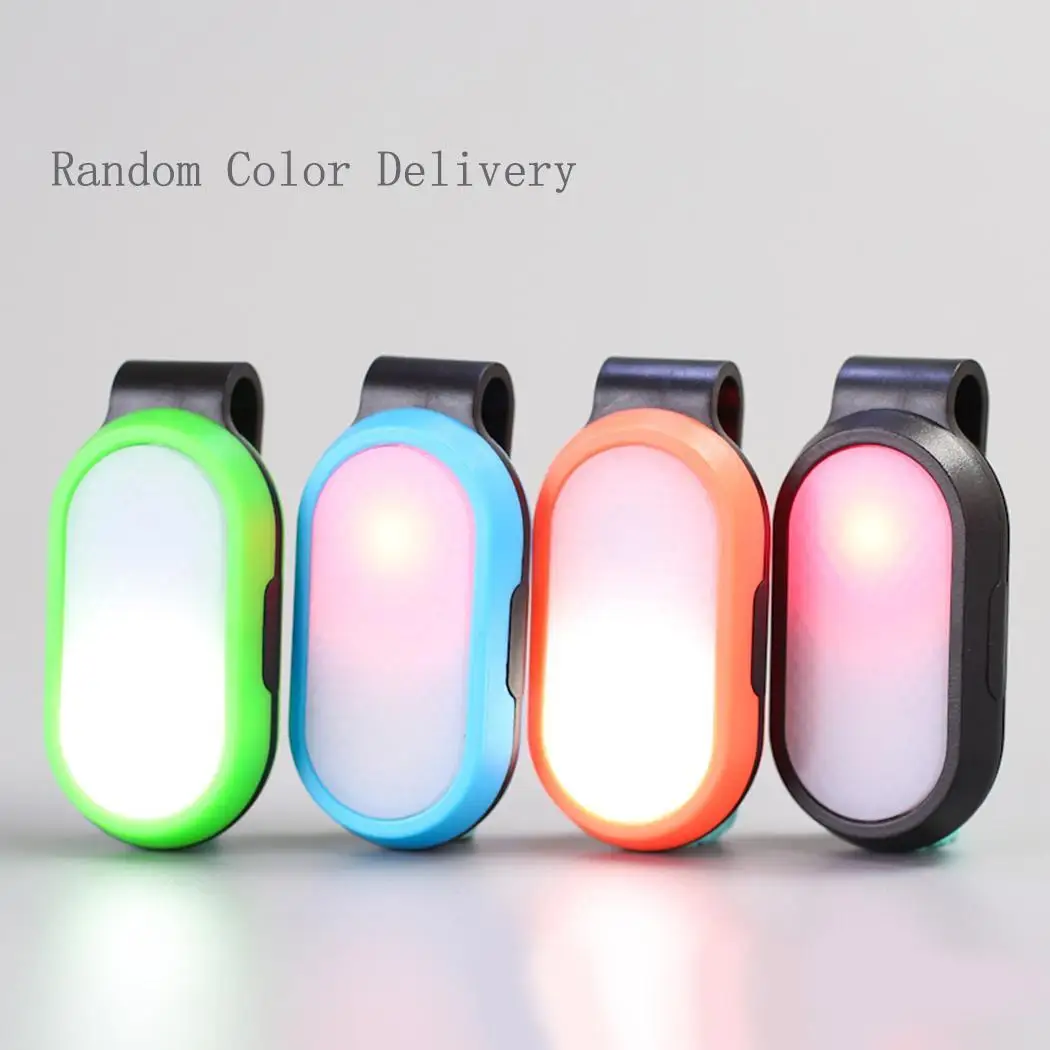 LED Bike Taillight Safety Warning Rear Lamp Backpack CR2032 Button Battery (include) Running Random Light
LED Bike Taillight Safety Warning Rear Lamp Backpack CR2032 Button Battery (include) Running Random Light