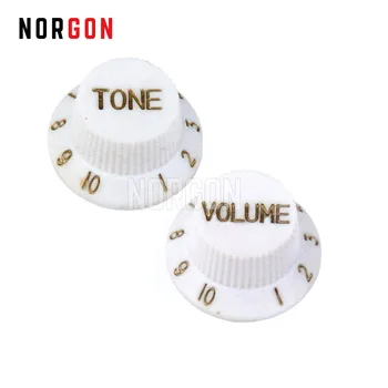Norgon 2 Pcs Guitar Control Knobs 4 Colors Parts and Accessories 1 Volume 1 Tone ST SQ Electric Guitar Silver Fonts
Norgon 2 Pcs Guitar Control Knobs 4 Colors Parts and Accessories 1 Volume 1 Tone ST SQ Electric Guitar Silver Fonts