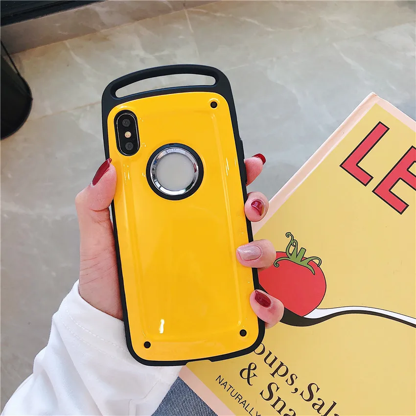 Military Bright Noodle Jelly Phone Case for iPhone XS Max XS XR 7 8 Plus Protective Glossy Shockproof Black Yellow Back Cover
Military Bright Noodle Jelly Phone Case for iPhone XS Max XS XR 7 8 Plus Protective Glossy Shockproof Black Yellow Back Cover