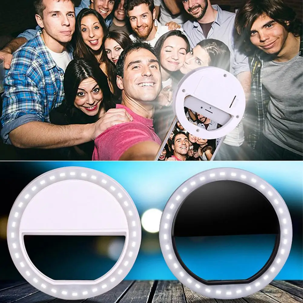 High Led Selfie Lamp Ring Light Portable Flash Camera Phone Photography Ring Light Enhancing Photography for Smartphone
High Led Selfie Lamp Ring Light Portable Flash Camera Phone Photography Ring Light Enhancing Photography for Smartphone