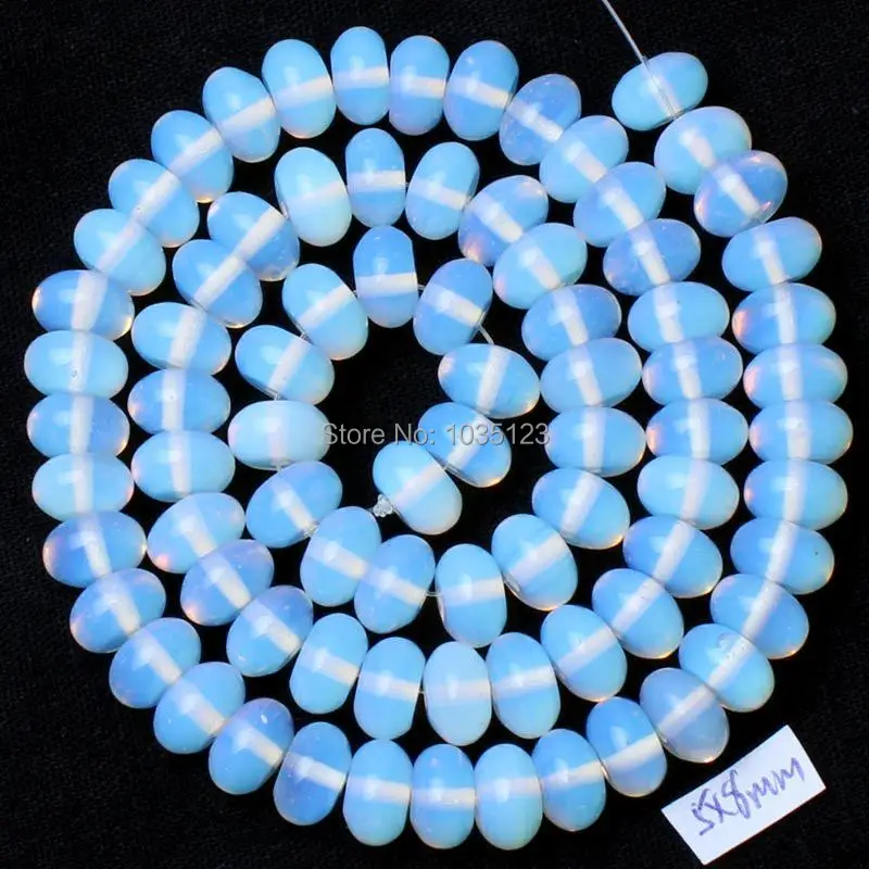 5x8mm Smooth Man-made Opals Rondelle Shape Loose Beads Strand 15" DIY Creative Jewellery Making w2070
5x8mm Smooth Man-made Opals Rondelle Shape Loose Beads Strand 15" DIY Creative Jewellery Making w2070