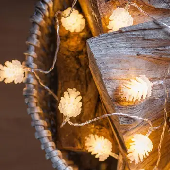 20/40leds Colorful Modeling LED String Pinecone Flashing Christmas Lights Garlands for Holiday Party Wedding Decoration
20/40leds Colorful Modeling LED String Pinecone Flashing Christmas Lights Garlands for Holiday Party Wedding Decoration