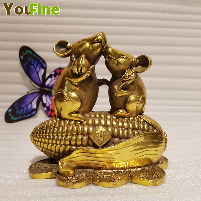 Retro bronze animal mouse sculpture ornaments lucky rat zodiac mouse custom all kinds of auspicious simulation animal ornaments
Retro bronze animal mouse sculpture ornaments lucky rat zodiac mouse custom all kinds of auspicious simulation animal ornaments