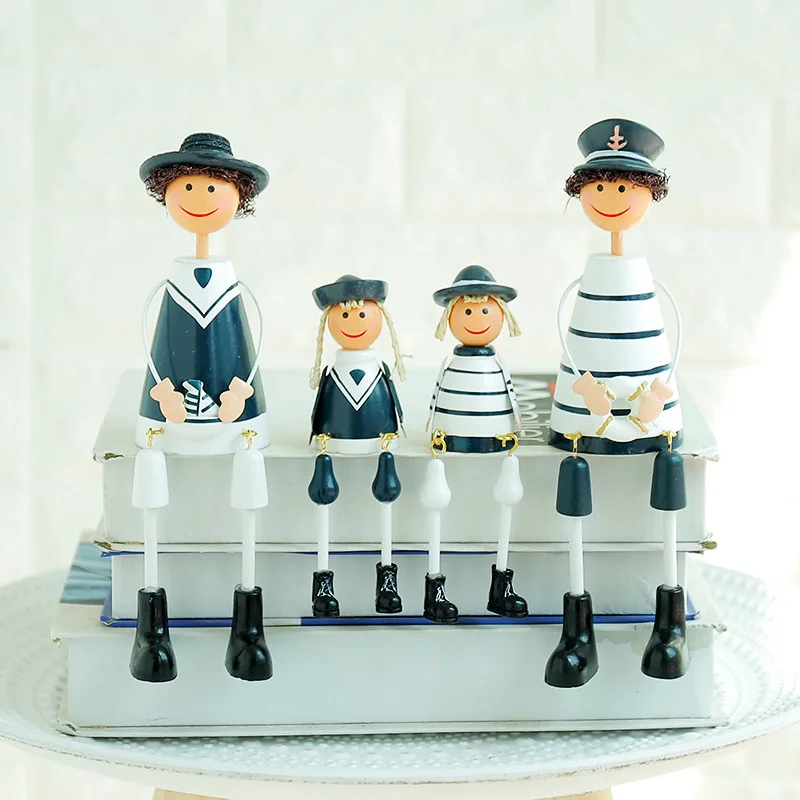 Mediterranean Style Navy Foot Doll Wooden Craft home decoration Tin Doll Creative Furnishing Articles Desk Decoration
Mediterranean Style Navy Foot Doll Wooden Craft home decoration Tin Doll Creative Furnishing Articles Desk Decoration