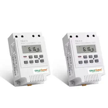 TM-616 Electronic Weekly Programmable Digital Timer Switch Relay Time Controller Din Rail Mount for Street Lamp
TM-616 Electronic Weekly Programmable Digital Timer Switch Relay Time Controller Din Rail Mount for Street Lamp