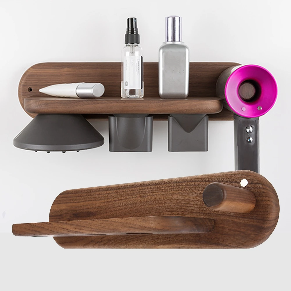 10 types Black Walnut Wall-mounted Hair Dryer Rack Hairdryer Support Holder for Dyson
10 types Black Walnut Wall-mounted Hair Dryer Rack Hairdryer Support Holder for Dyson