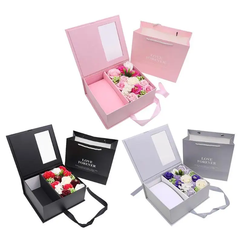 Surprise Box Handmade Simulation Rose Soap Flower Gift Box Valentine's Day Birthday Gift 2019 valentines day gift
Surprise Box Handmade Simulation Rose Soap Flower Gift Box Valentine's Day Birthday Gift 2019 valentines day gift
