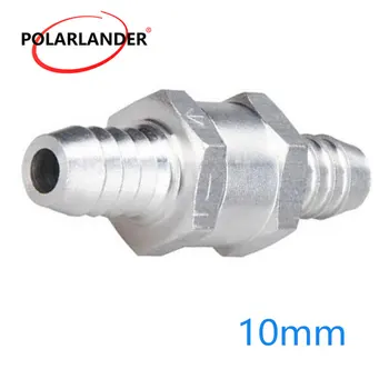 New 52mm-length 10mm 3/8" Aluminium Alloy Fuel Non Return Check Valve One Way Fit for Carburettor
New 52mm-length 10mm 3/8" Aluminium Alloy Fuel Non Return Check Valve One Way Fit for Carburettor