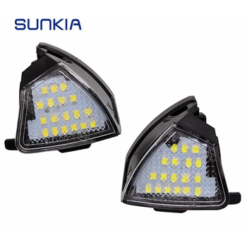 SUNKIA 2pcs/lot Super Bright LED Under Side Mirrors Lamp Built-in Canbus for VW Volkswagen Golf 5/Golf 5 Plus/Jetta/Passat/Eos
SUNKIA 2pcs/lot Super Bright LED Under Side Mirrors Lamp Built-in Canbus for VW Volkswagen Golf 5/Golf 5 Plus/Jetta/Passat/Eos