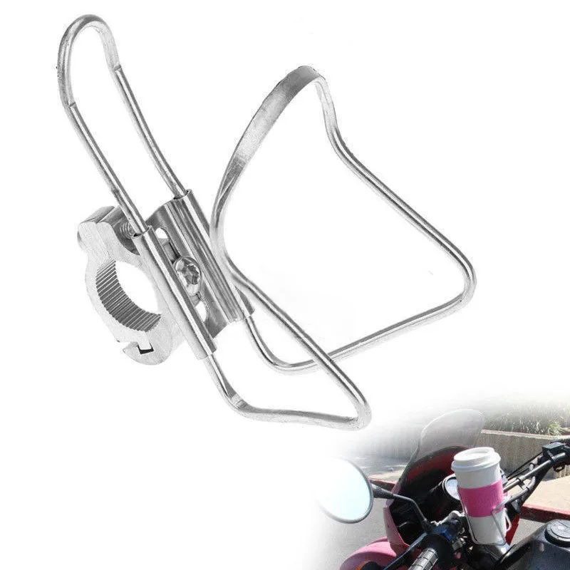 135mm*80mm*65mm White Lightweight aluminum alloy Universal Motorcycle Bike Handlebar Drink Beverage Water Bottle Cup Holder
135mm*80mm*65mm White Lightweight aluminum alloy Universal Motorcycle Bike Handlebar Drink Beverage Water Bottle Cup Holder
