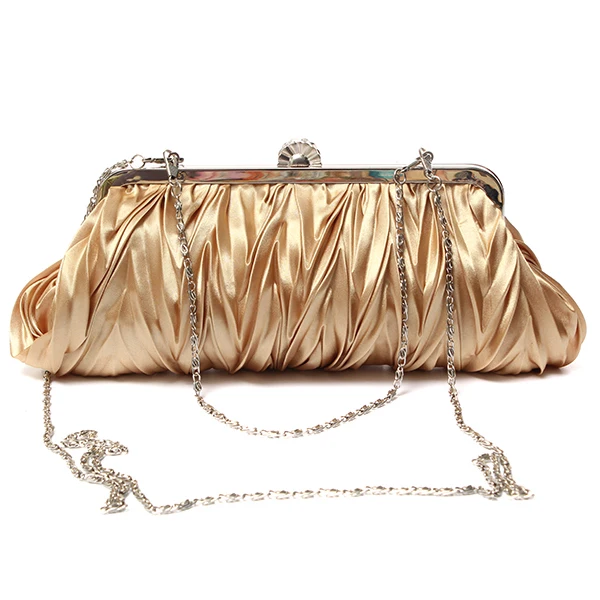 Folding Dinner Bag Women Lady Satin Crystal Bridal Handbag Clutch Party Wedding Purse Evening Bag Metal Buckles Polyester Fabric
Folding Dinner Bag Women Lady Satin Crystal Bridal Handbag Clutch Party Wedding Purse Evening Bag Metal Buckles Polyester Fabric