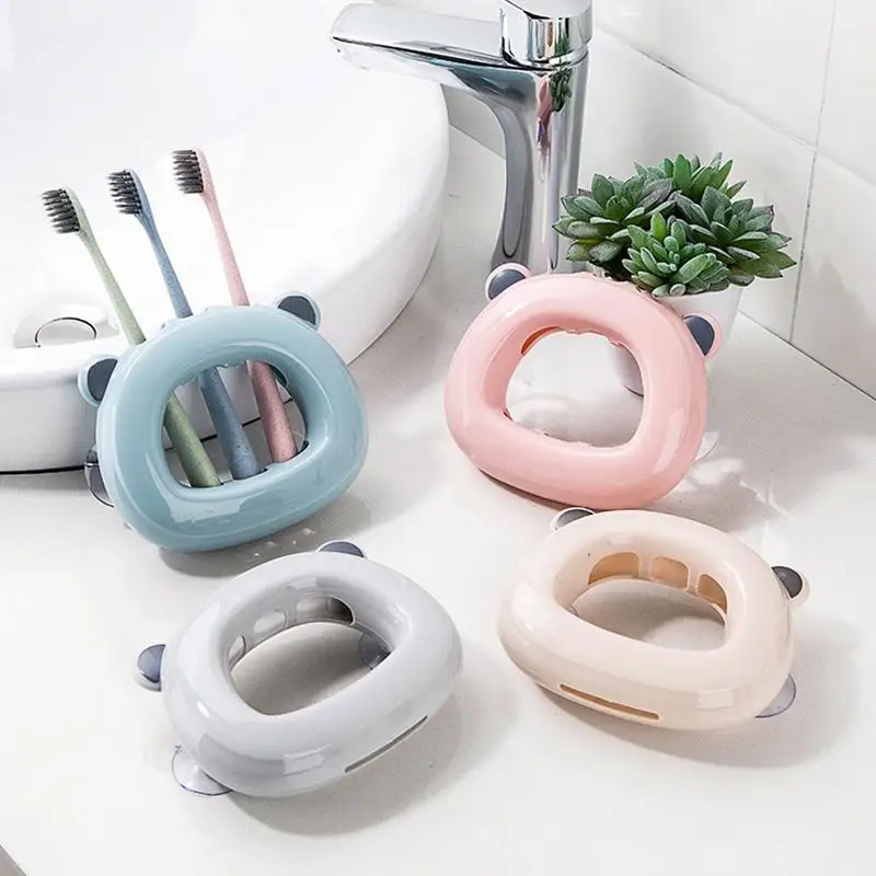 Creative Bathroom Wall Sucker Toothbrush Holder Children Cartoon Plastic Children Toothbrush Rack Bathroom Products Storage Rack
Creative Bathroom Wall Sucker Toothbrush Holder Children Cartoon Plastic Children Toothbrush Rack Bathroom Products Storage Rack