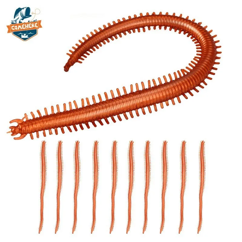 10pcs/lot Soft Lure Fishing Simulation Red Worms 14cm 1.8g Artificial Lures Centipede Lures Tackle Lifelike Fishy Smell Lures
10pcs/lot Soft Lure Fishing Simulation Red Worms 14cm 1.8g Artificial Lures Centipede Lures Tackle Lifelike Fishy Smell Lures