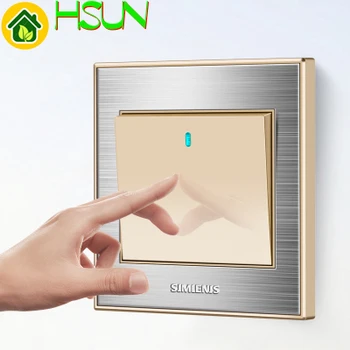 1 2 3 4 gang 1 2way Type 86 wall Champagne gold switch panel Stainless steel Wire drawing Power supply socket with led 3 5 hole
1 2 3 4 gang 1 2way Type 86 wall Champagne gold switch panel Stainless steel Wire drawing Power supply socket with led 3 5 hole