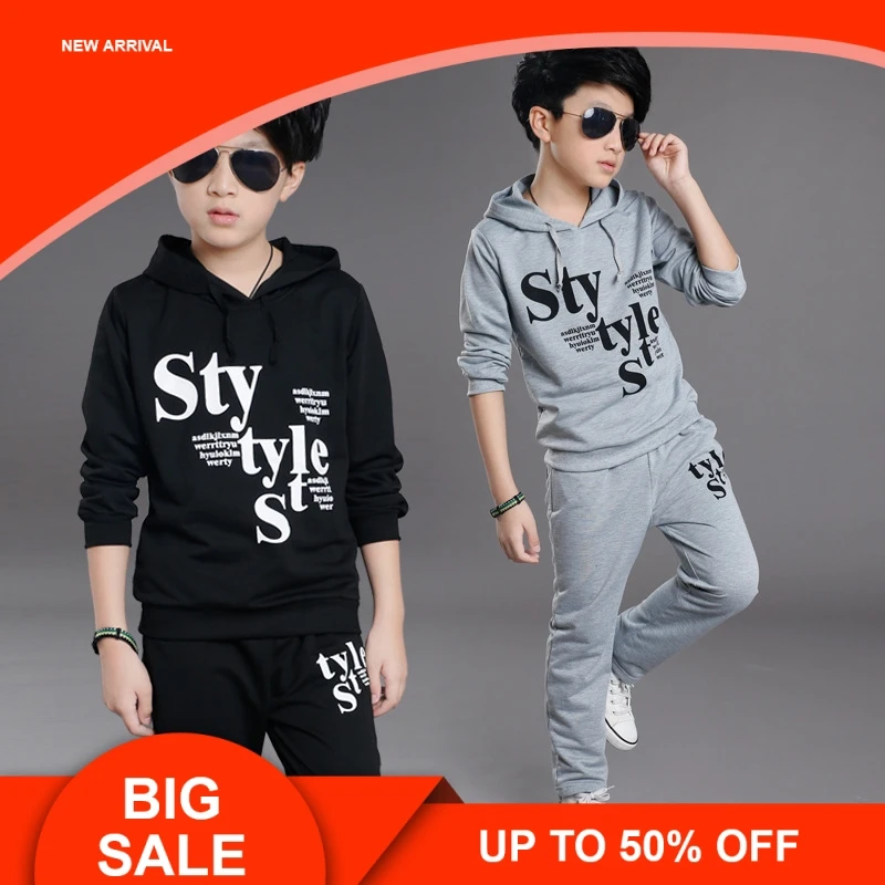 Boys Clothing Sets Baby Autumn Sports Casual Long Sleeve Shirt+Pants Kids 2PCS Letter Kids Tracksuit for Boys
Boys Clothing Sets Baby Autumn Sports Casual Long Sleeve Shirt+Pants Kids 2PCS Letter Kids Tracksuit for Boys