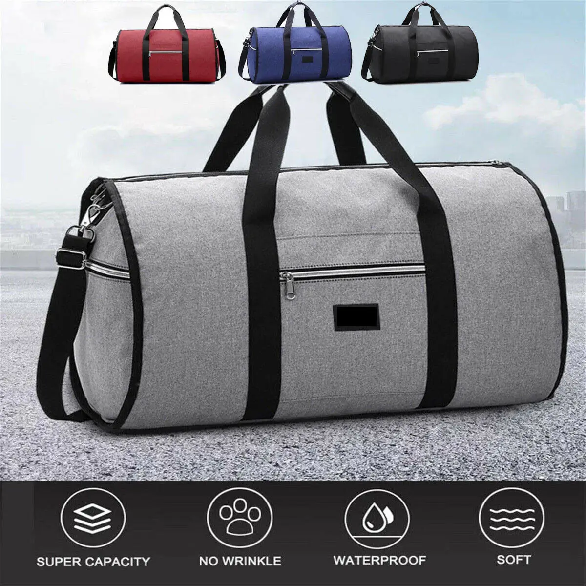 2019 Newest Hot 2 in 1 Business Travel Garment Bag Suit Duffel Outdoor Gym Luggage Handbag Tote
2019 Newest Hot 2 in 1 Business Travel Garment Bag Suit Duffel Outdoor Gym Luggage Handbag Tote
