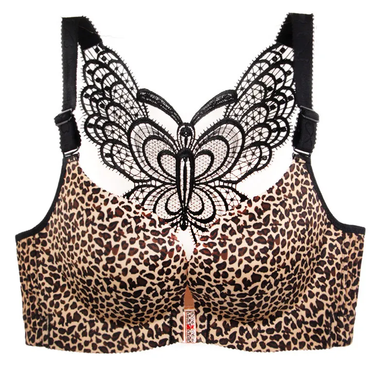 Front Closure Seamless Leapard Push Up Bra Plus Size Bralette Butterfly Bras for Women Sexy Wireless Brassiere Femme Big Bra
Front Closure Seamless Leapard Push Up Bra Plus Size Bralette Butterfly Bras for Women Sexy Wireless Brassiere Femme Big Bra
