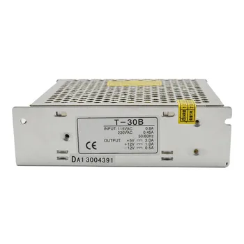 

ac to dc 30W 5V/12V/-12V 3A/1A/0.5A T-30B outIet Triple output psu silver Ied driver source swtching pwer supIy voIt