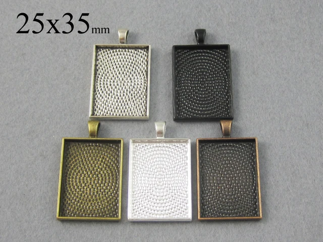 25x35mm Rectangle Silver Pendant Tray, Blank Bezel Pendant Setting, Rectangle Cabochon Settings
25x35mm Rectangle Silver Pendant Tray, Blank Bezel Pendant Setting, Rectangle Cabochon Settings