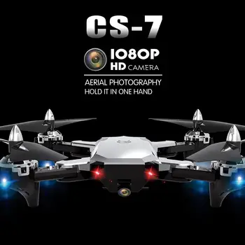 CS-7 2.4Ghz G-Sensor Foldable Mini RC Quadcopter Drone HD Camera Wifi FPV Drone Altitude Hold Headless Mode RTF Kids Gift
CS-7 2.4Ghz G-Sensor Foldable Mini RC Quadcopter Drone HD Camera Wifi FPV Drone Altitude Hold Headless Mode RTF Kids Gift