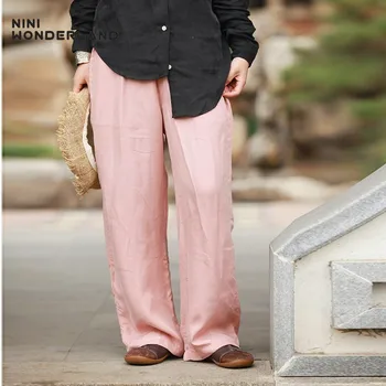 NINI WONDERLAND 2020 Spring Thin Classic Pants Women Summer Cupro And Silk Casual Trouders Female Solid Straight Pants Big Size 
NINI WONDERLAND 2020 Spring Thin Classic Pants Women Summer Cupro And Silk Casual Trouders Female Solid Straight Pants Big Size