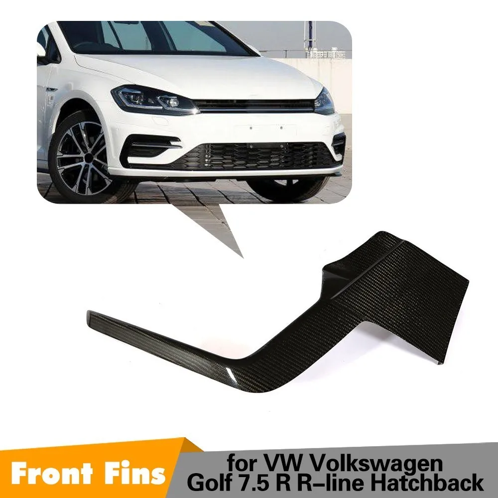 Carbon Fiber Front bumper Fins For VW Volkswagen Golf 7.5 R-Line Hatchback 4-Door Fashion 100% Fitment
Carbon Fiber Front bumper Fins For VW Volkswagen Golf 7.5 R-Line Hatchback 4-Door Fashion 100% Fitment