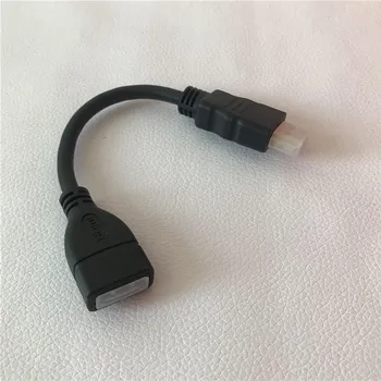 HDMI Short Cable MF Adapter Data Transfer Extension Wire for TV Porjector Camera Monitor 15cm Black
HDMI Short Cable MF Adapter Data Transfer Extension Wire for TV Porjector Camera Monitor 15cm Black