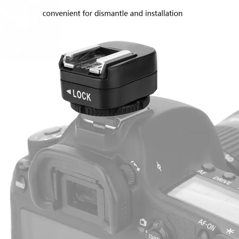 Mini Hot Shoe Adapter Converter 3.5 PC Sync Socket Flash Camera Accessories for Sony/Canon/Nikon/Pentax/for Samsung DSLR Cameras
Mini Hot Shoe Adapter Converter 3.5 PC Sync Socket Flash Camera Accessories for Sony/Canon/Nikon/Pentax/for Samsung DSLR Cameras