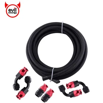 evil energy AN6 0/45/90Degree Aluminum Swivel Hose End Fitting 3 Meter PTFE Fuel Hose Line Fuel Line Hose End Fitting Kit
evil energy AN6 0/45/90Degree Aluminum Swivel Hose End Fitting 3 Meter PTFE Fuel Hose Line Fuel Line Hose End Fitting Kit