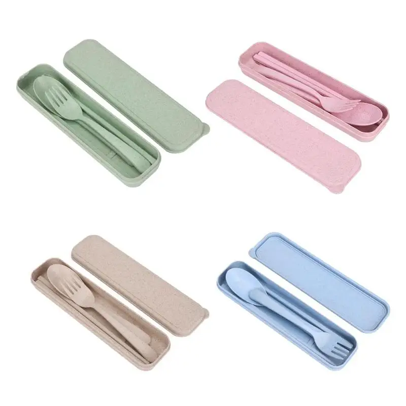 3pcs/set Wheat Straw Portable Travel Camping Chopsticks+Fork+Spoon with Box Kids Tableware Portable Chinese chopsticks Fork
3pcs/set Wheat Straw Portable Travel Camping Chopsticks+Fork+Spoon with Box Kids Tableware Portable Chinese chopsticks Fork