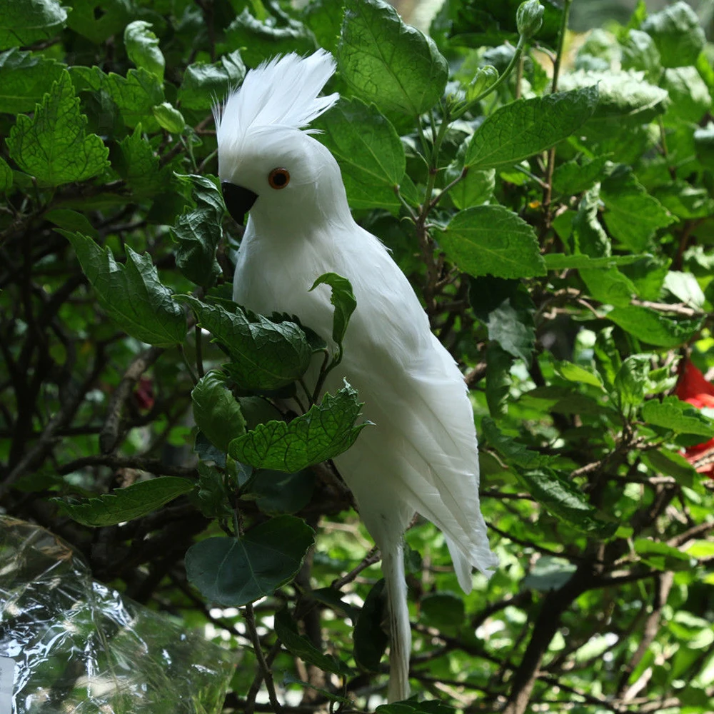 2019 Hot Vivid Artificial Parrots Bird decor Simulation Birds White Parrots Garden Ornament Artificial Birds 
2019 Hot Vivid Artificial Parrots Bird decor Simulation Birds White Parrots Garden Ornament Artificial Birds