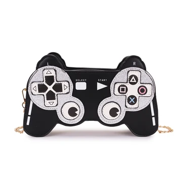 Fun cartoon image design game modeling fashion chain shoulder bag ladies casual handbag purse crossbody mini messenger bag
Fun cartoon image design game modeling fashion chain shoulder bag ladies casual handbag purse crossbody mini messenger bag