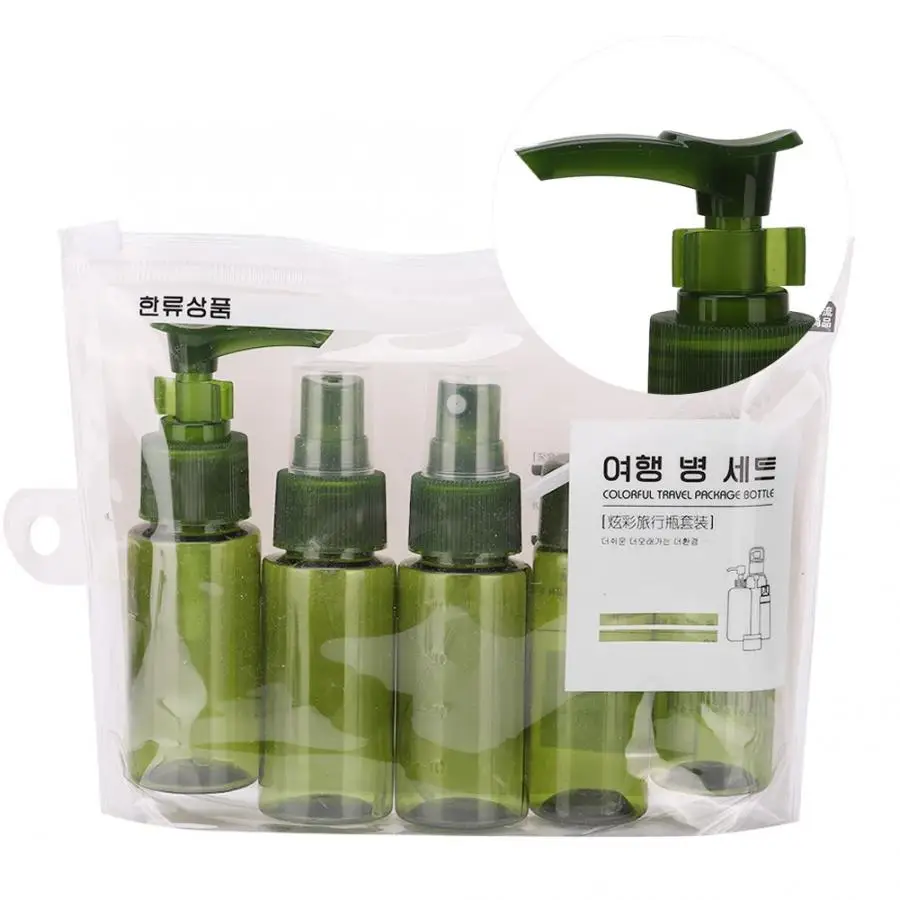 7pcs Portable Travel Shampoo Shower Gel Lotion Storage Spray Bottle Empty Containers Set Empty Lip Gloss Tubes Perfume Bottle
7pcs Portable Travel Shampoo Shower Gel Lotion Storage Spray Bottle Empty Containers Set Empty Lip Gloss Tubes Perfume Bottle