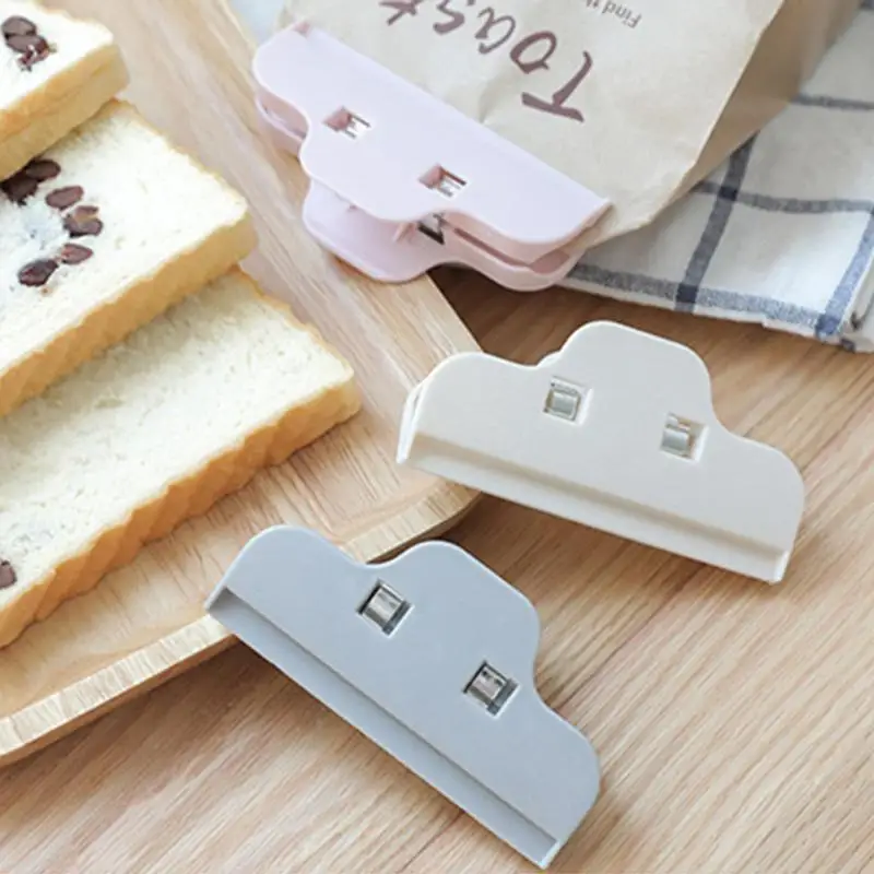 Portable Plastic Seal Clips Kitchen Snack Sealing Clamp Moistureproof Fresh Keeping Sealer Food Storage Bag Clip Kitchen Tools
Portable Plastic Seal Clips Kitchen Snack Sealing Clamp Moistureproof Fresh Keeping Sealer Food Storage Bag Clip Kitchen Tools