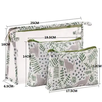 3pcs/Set Women Travel Cosmetic Bag PVC Zipper Makeup Storage Pouch Toiletry Case Large-capacity Cosmetic Bag
3pcs/Set Women Travel Cosmetic Bag PVC Zipper Makeup Storage Pouch Toiletry Case Large-capacity Cosmetic Bag