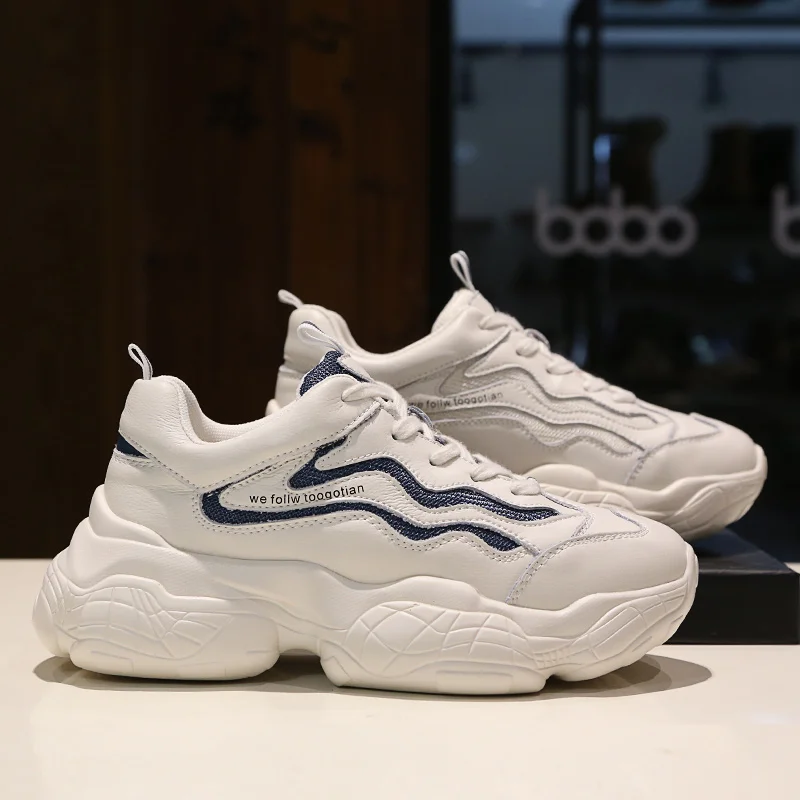 2019 New Fashion Whiter Platform Sneakers Spring Ladies Causal Shoes Woman Leather Platform Shoes Women Sneakers Chaussure Femme
2019 New Fashion Whiter Platform Sneakers Spring Ladies Causal Shoes Woman Leather Platform Shoes Women Sneakers Chaussure Femme