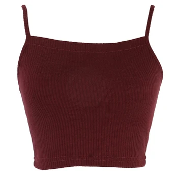 Fashion Crop Top Women Knitwear Sleeveless Summer casual basic Vest Shirt Cropped bodycon harajuku camisa Feminino dames Clothes
Fashion Crop Top Women Knitwear Sleeveless Summer casual basic Vest Shirt Cropped bodycon harajuku camisa Feminino dames Clothes