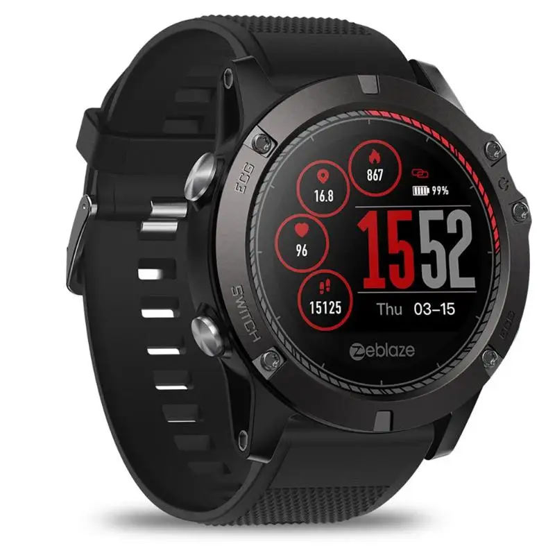 Zeblaze VIBE3 ECG Bluetooth 4.0 Smartwatch GREENCELL Heart rate Algorithm Monitor Pedometer Tracker IP67 180 mAh Smart Watch
Zeblaze VIBE3 ECG Bluetooth 4.0 Smartwatch GREENCELL Heart rate Algorithm Monitor Pedometer Tracker IP67 180 mAh Smart Watch