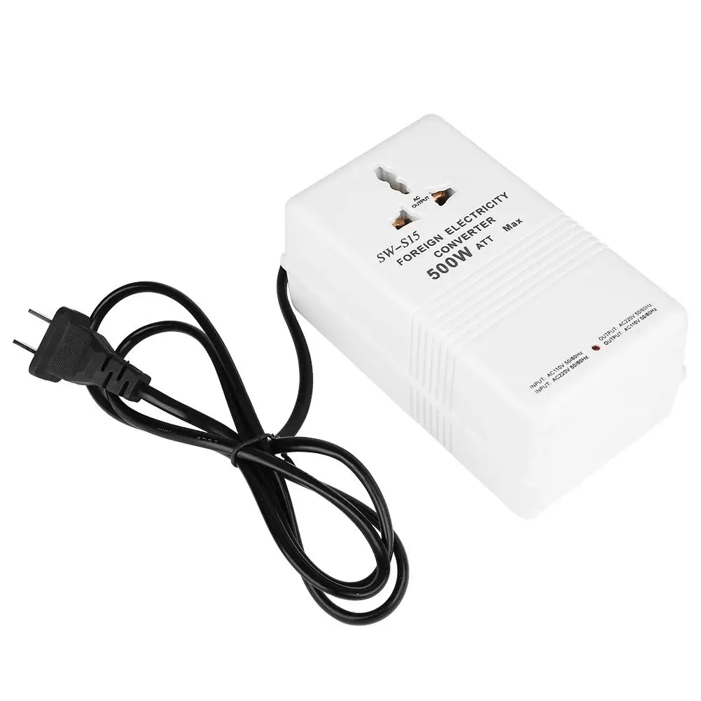 SW-S15 500W Step-Up Down Voltage Converter Transformer From 220V To 110V 220V To 110V CN plug Tools
SW-S15 500W Step-Up Down Voltage Converter Transformer From 220V To 110V 220V To 110V CN plug Tools