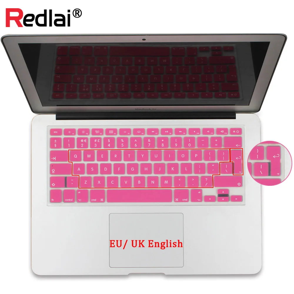 EU/UK Silicon Keyboard Cover Skin Stickers For Macbook Air 13" A1466 Pro 13 15 17 inch Retina Keyboard Protector,14 Colors
EU/UK Silicon Keyboard Cover Skin Stickers For Macbook Air 13" A1466 Pro 13 15 17 inch Retina Keyboard Protector,14 Colors