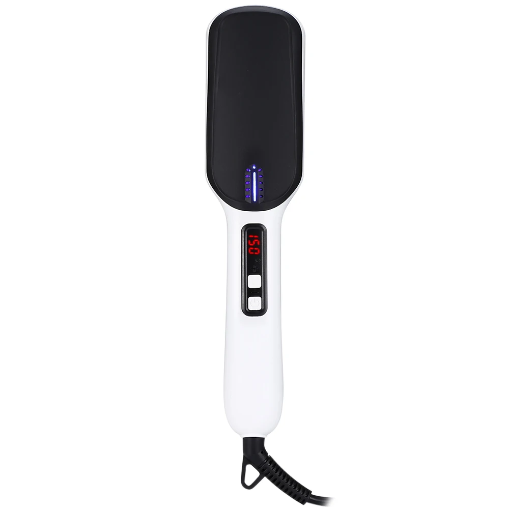 ETR-16 Portable Negative Ionic Straightening Irons Adjustable Temperature Tourmaline Ceramic Straight Hair Comb Hairstyles Tool
ETR-16 Portable Negative Ionic Straightening Irons Adjustable Temperature Tourmaline Ceramic Straight Hair Comb Hairstyles Tool
