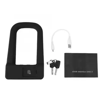 Theft Protection ROCKBROS FU1BK U Shape Charging Fingerprint Bicycle Lock with 2Pcs Keys Motorcycle Protection
Theft Protection ROCKBROS FU1BK U Shape Charging Fingerprint Bicycle Lock with 2Pcs Keys Motorcycle Protection