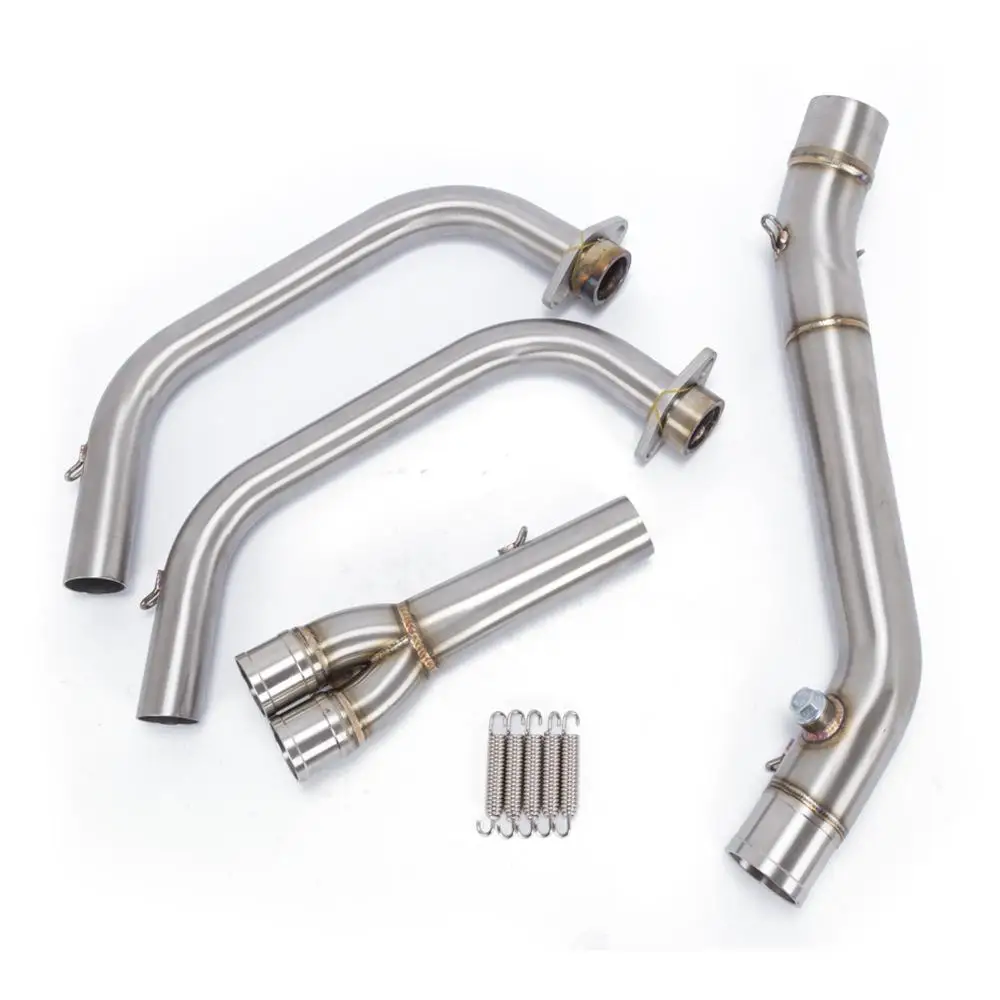 Motorcycle Muffler Middle Pipe Full System Exhaust Slip-On Connector Adapter for Yamaha MT03 MT-03 YZF R3 R25 YZF-R3 r10
Motorcycle Muffler Middle Pipe Full System Exhaust Slip-On Connector Adapter for Yamaha MT03 MT-03 YZF R3 R25 YZF-R3 r10