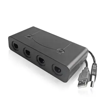 4 Port 3 in 1 Controller Adapter Converter Compatible with Nintend Switch Connection Tapwith 4 Extension Cables for pc
4 Port 3 in 1 Controller Adapter Converter Compatible with Nintend Switch Connection Tapwith 4 Extension Cables for pc